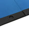 vidaXL - Pokertafel - voor - 10 - spelers - inklapbaar - 207x106x76 - cm - blauw