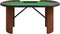 vidaXL - Pokertafel - voor - 10 - spelers - met - fichebak - 160x80x75 - cm - groen