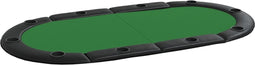 vidaXL - Pokertafelblad - voor - 10 - spelers - inklapbaar - 208x106x3 - cm - groen