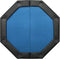 vidaXL - Pokertafelblad - voor - 8 - spelers - inklapbaar - 108x108x75 - cm - blauw