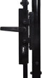 vidaXL - Poort - 1,5x4 - m - staal - zwart