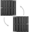 vidaXL-Poort-100x100-cm-HKC-grijs
