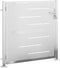 vidaXL - Poort - 100x100 - cm - roestvrij - staal