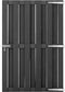 vidaXL-Poort-100x112-cm-HKC-grijs