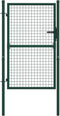 vidaXL - Poort - 100x125 - cm - staal - groen