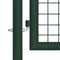 vidaXL - Poort - 100x125 - cm - staal - groen