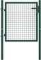 vidaXL - Poort - 100x125 - cm - staal - groen