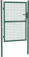 vidaXL - Poort - 100x125 - cm - staal - groen