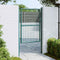 vidaXL - Poort - 100x125 - cm - staal - groen