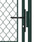 vidaXL - Poort - 100x125 - cm - staal - groen