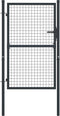 vidaXL - Poort - 100x125 - cm - staal - groen