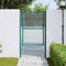 vidaXL - Poort - 100x125 - cm - staal - groen