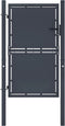 vidaXL - Poort - 100x150 - cm - staal - antraciet
