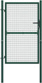 vidaXL - Poort - 100x150 - cm - staal - groen