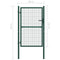vidaXL - Poort - 100x150 - cm - staal - groen