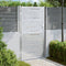 vidaXL - Poort - 100x180 - cm - roestvrij - staal