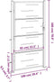 vidaXL - Poort - 100x180 - cm - roestvrij - staal