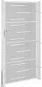 vidaXL - Poort - 100x180 - cm - roestvrij - staal