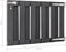 vidaXL-Poort-100x60-cm-HKC-grijs
