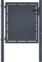 vidaXL - Poort - 100x75 - cm - staal - antraciet