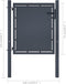 vidaXL - Poort - 100x75 - cm - staal - antraciet