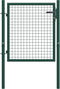 vidaXL - Poort - 100x75 - cm - staal - groen