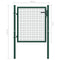 vidaXL - Poort - 100x75 - cm - staal - groen