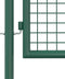 vidaXL - Poort - 100x75 - cm - staal - groen