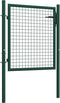 vidaXL - Poort - 100x75 - cm - staal - groen