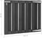 vidaXL-Poort-100x80-cm-HKC-grijs