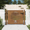 vidaXL - Poort - 105x105 - cm - boomontwerp - cortenstaal