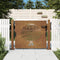 vidaXL - Poort - 105x105 - cm - boomontwerp - cortenstaal