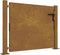 vidaXL - Poort - 105x105 - cm - cortenstaal