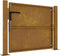 vidaXL - Poort - 105x105 - cm - cortenstaal