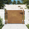 vidaXL - Poort - 105x105 - cm - cortenstaal