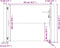 vidaXL - Poort - 105x105 - cm - cortenstaal