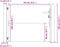 vidaXL - Poort - 105x105 - cm - cortenstaal