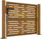 vidaXL - Poort - 105x105 - cm - vierkant - cortenstaal