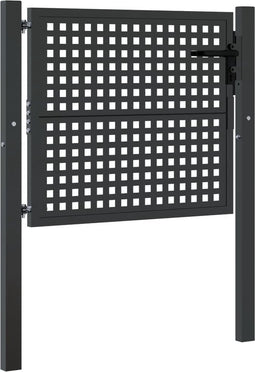 vidaXL-Poort-105x125-cm-staal-antracietkleurig