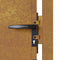 vidaXL - Poort - 105x130 - cm - cortenstaal