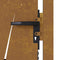 vidaXL - Poort - 105x130 - cm - grasontwerp - cortenstaal