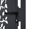 vidaXL - Poort - 105x130 - cm - met - boomontwerp - staal - antracietkleurig