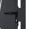 vidaXL - Poort - 105x130 - cm - met - grasontwerp - staal - antracietkleurig