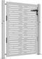 vidaXL - Poort - 105x130 - cm - vierkant - cortenstaal