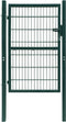 vidaXL - Poort - 105x150 - cm - staal - antracietkleurig