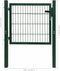 vidaXL - Poort - 105x150 - cm - staal - groen