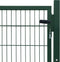 vidaXL - Poort - 105x150 - cm - staal - groen