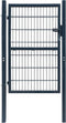 vidaXL - Poort - 105x150 - cm - staal - groen