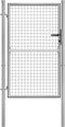 vidaXL - Poort - 105x175 - cm - gegalvaniseerd - staal - zilverkleurig