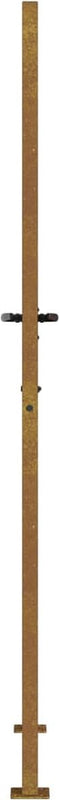 vidaXL - Poort - 105x180 - cm - boomontwerp - cortenstaal